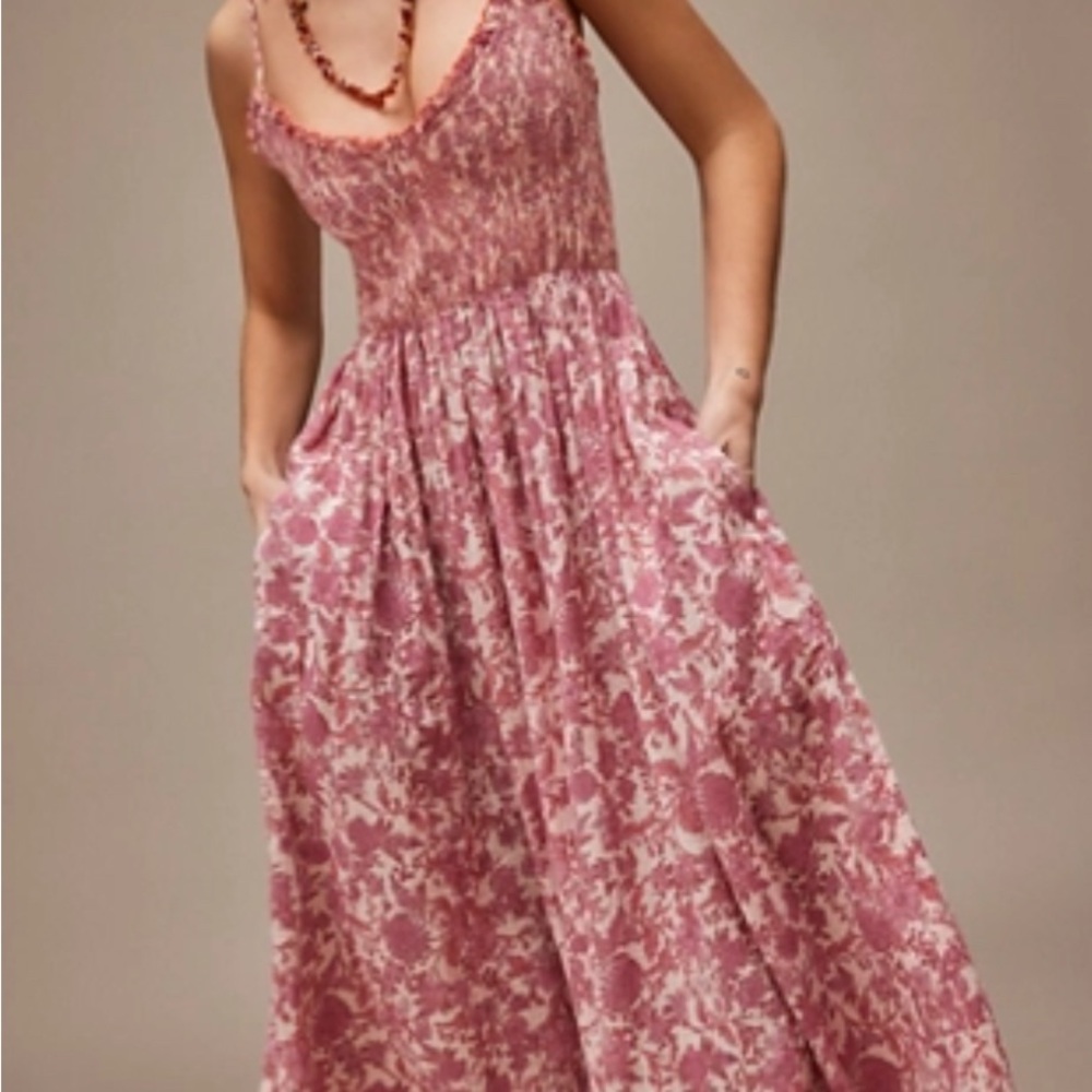 Free People sweet nothings midi dress